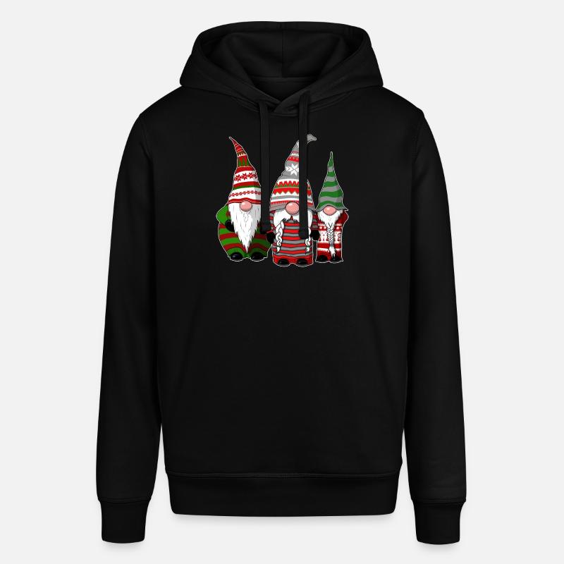 3 gnomes effrontés - Sweat à capuche SOUNDER Stanley/Stella Unisexe - noir