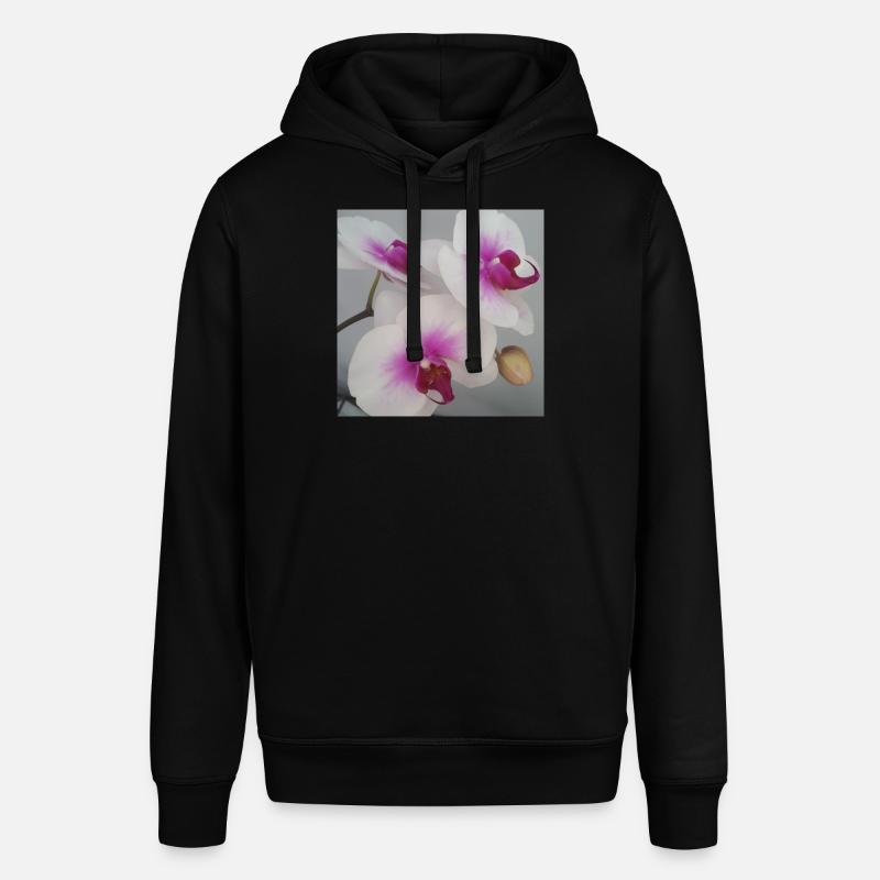 Orchidée - Sweat à capuche SOUNDER Stanley/Stella Unisexe - noir