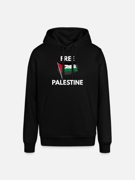 Free Palestine - Stanley/Stella SOUNDER Unisex Hoodie - black
