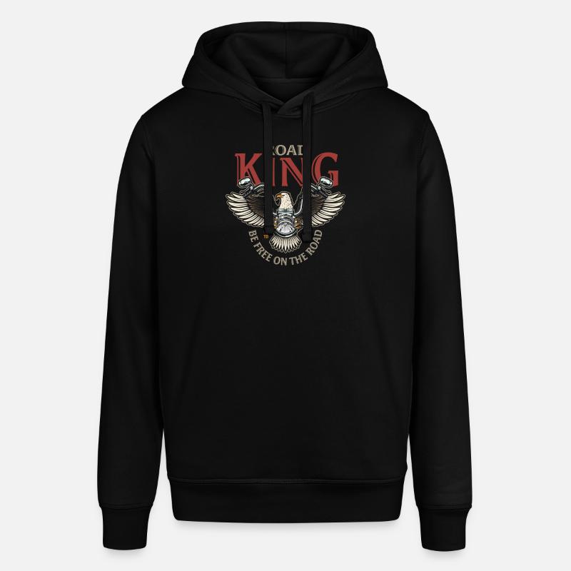 road king 1 - Sweat à capuche SOUNDER Stanley/Stella Unisexe - noir