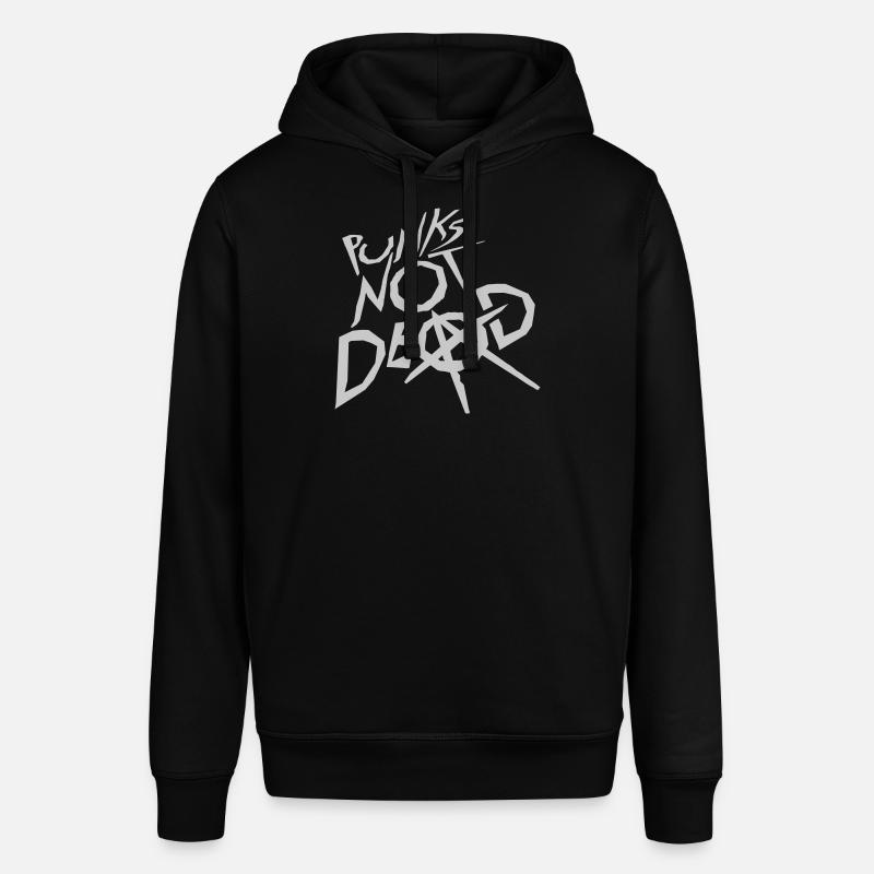 punks pas mort citation - Sweat à capuche SOUNDER Stanley/Stella Unisexe - noir