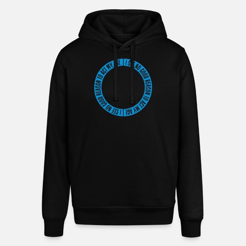 pour agir à mon âge - Sweat à capuche SOUNDER Stanley/Stella Unisexe - noir