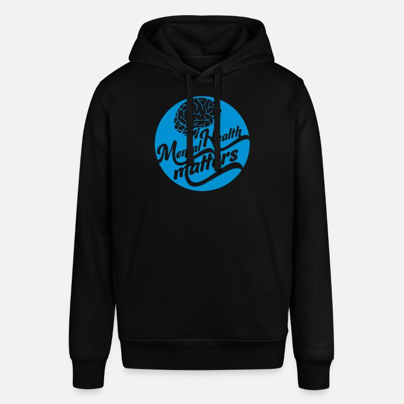 la santé mentale compte citation - Sweat à capuche SOUNDER Stanley/Stella Unisexe - noir