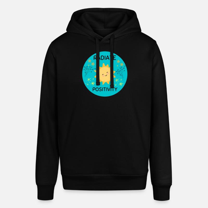 Rayonner de positivité - Sweat à capuche SOUNDER Stanley/Stella Unisexe - noir