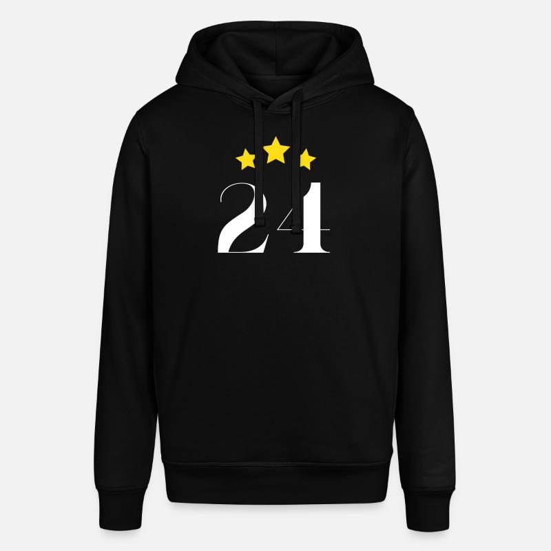 24e anniversaire étoilé - Sweat à capuche SOUNDER Stanley/Stella Unisexe - noir