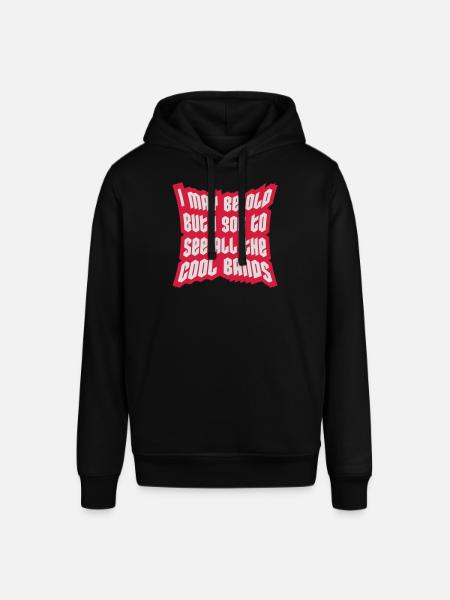 I may be old - Stanley/Stella SOUNDER Unisex Hoodie - black