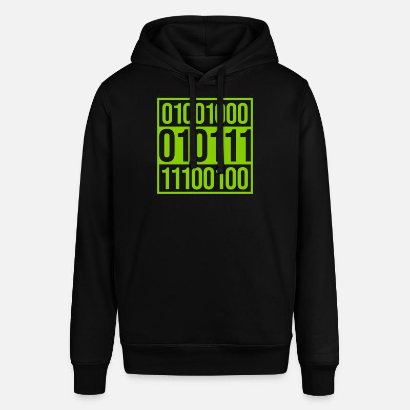 Binär Code Programm Sprache - Stanley/Stella Unisex Hoodie SOUNDER - Schwarz