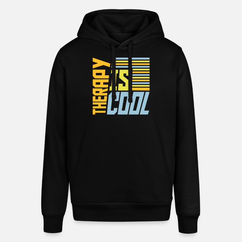 la thérapie est cool Citation - Sweat à capuche SOUNDER Stanley/Stella Unisexe - noir