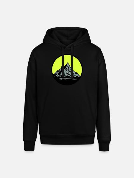Mountains - Stanley/Stella Unisex Hoodie SOUNDER - Schwarz