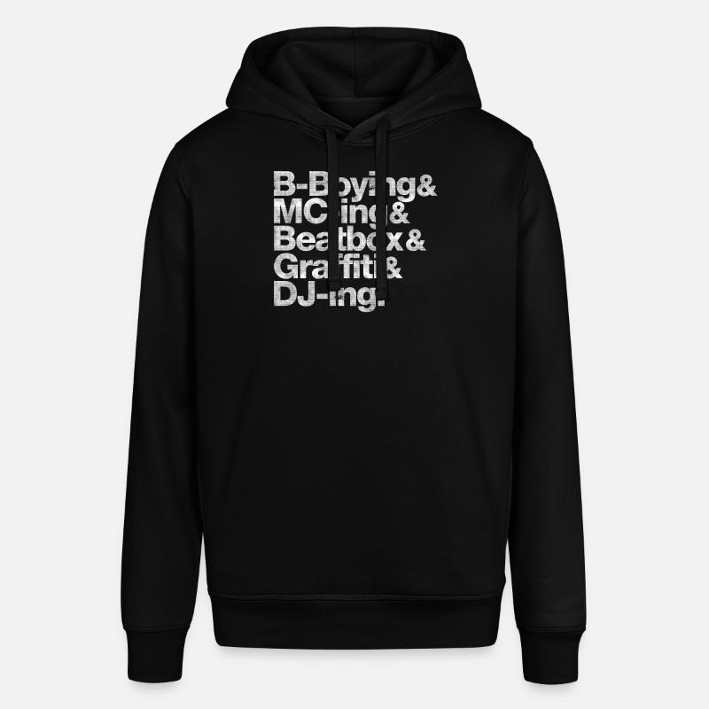 Hip Hop Five Elements grunge - Sweat à capuche SOUNDER Stanley/Stella Unisexe - noir