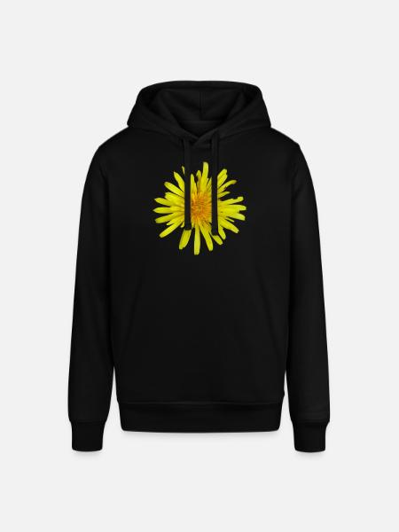 Eng Pippau mælkebøtte - Stanley/Stella SOUNDER unisex hoodie - sort