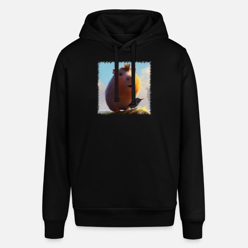 capybara mignon - Sweat à capuche SOUNDER Stanley/Stella Unisexe - noir