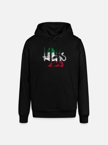 Shir o Khorshid - Persisk design (Iran) - Luvtröja SOUNDER unisex från Stanley/Stella - svart