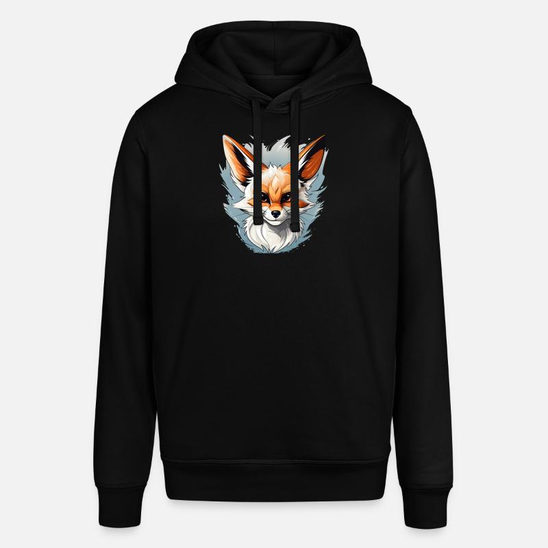 Fenne Logo Volpe Fox - Sweat à capuche SOUNDER Stanley/Stella Unisexe - noir
