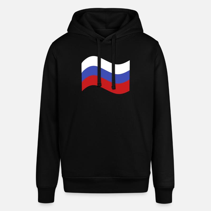 Drapeau de la Russie - Sweat à capuche SOUNDER Stanley/Stella Unisexe - noir