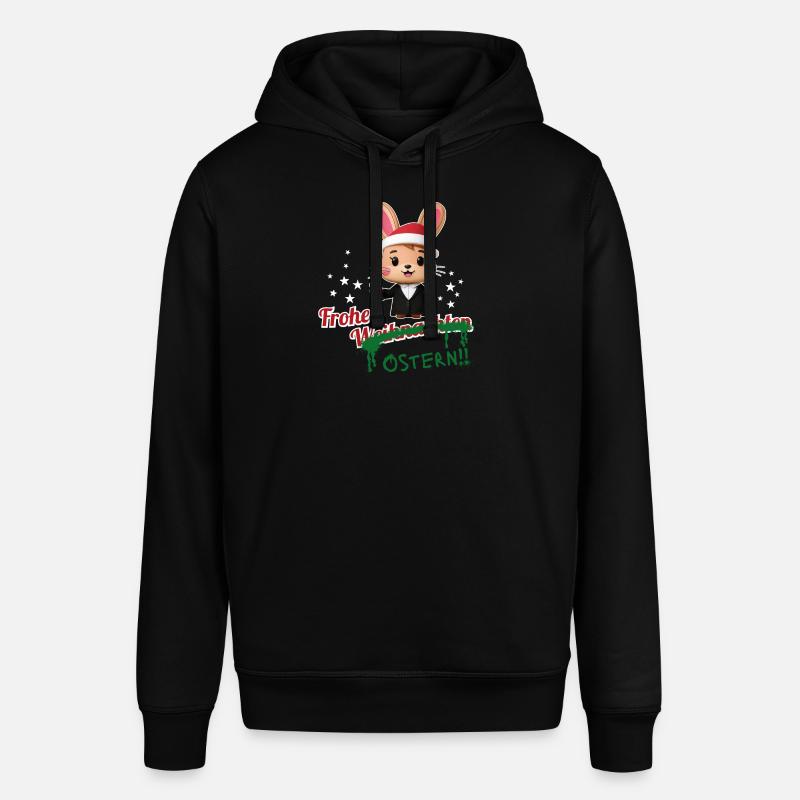 Frohe Weihnachten... oder Ostern? - Stanley/Stella Unisex Hoodie SOUNDER - Schwarz