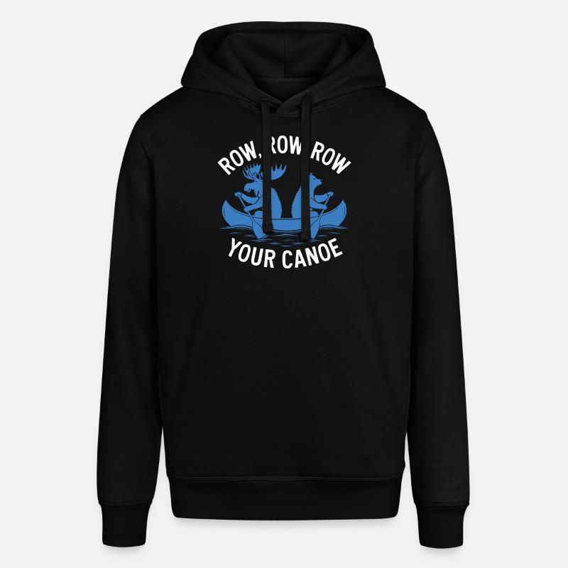 Rame, rame, rame ton canoë - Sweat à capuche SOUNDER Stanley/Stella Unisexe - noir