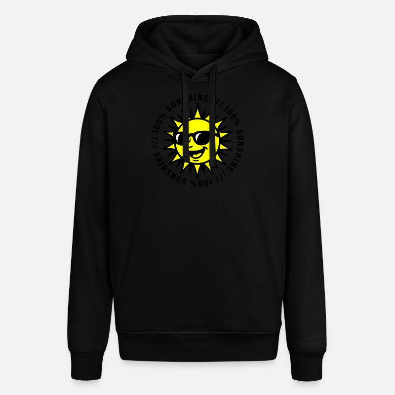 Soleil Soleil Drôle - Sweat à capuche SOUNDER Stanley/Stella Unisexe - noir