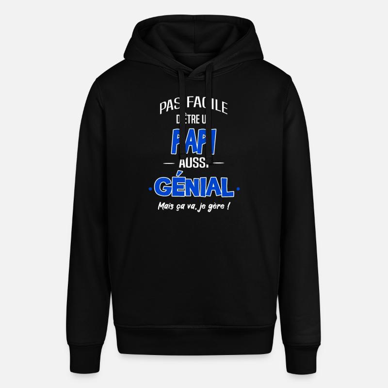 PAPI - Sweat à capuche SOUNDER Stanley/Stella Unisexe - noir