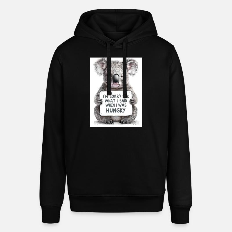 Koala Australien Spruch Geschenkidee - Stanley/Stella Unisex Hoodie SOUNDER - Schwarz