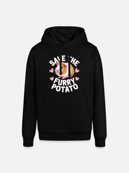 Guinea pig - Stanley/Stella SOUNDER Unisex Hoodie - black