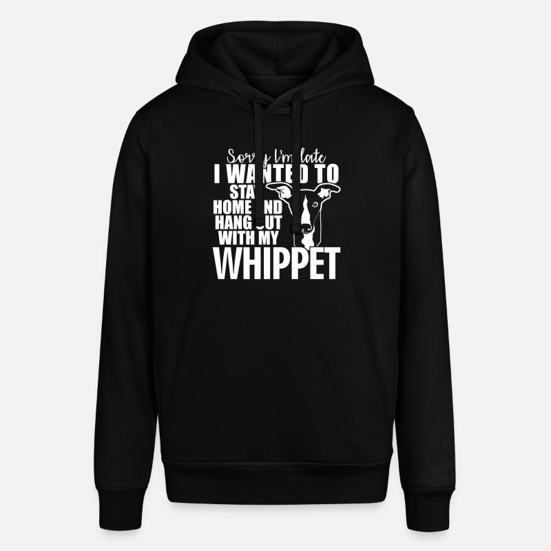 Whippet blague chien lévriers - Sweat à capuche SOUNDER Stanley/Stella Unisexe - noir