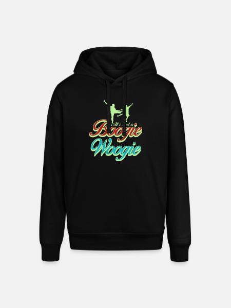 Boogie Woogie Danseur Boogie-Woogie - Sweat à capuche SOUNDER Stanley/Stella Unisexe - noir