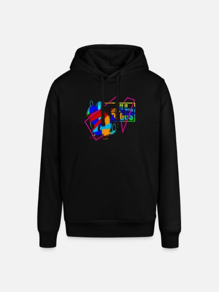 Degu Deguspruch Degus - Stanley/Stella SOUNDER Unisex Hoodie - black