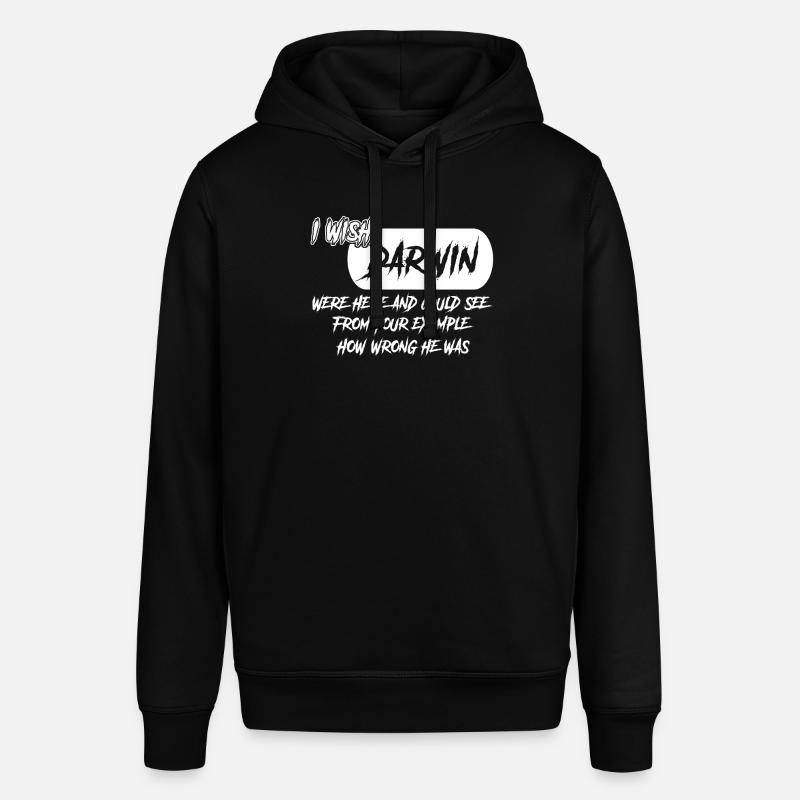 Sarcasme Darwinisme Dire avec ironie - Sweat à capuche SOUNDER Stanley/Stella Unisexe - noir