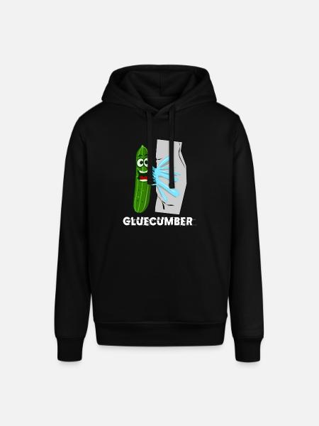 Concombre avec colle Concombres gluecombre - Sweat à capuche SOUNDER Stanley/Stella Unisexe - noir
