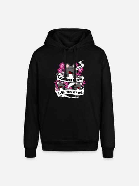 Rat Rat Owner Rats - Stanley/Stella SOUNDER Unisex Hoodie - black