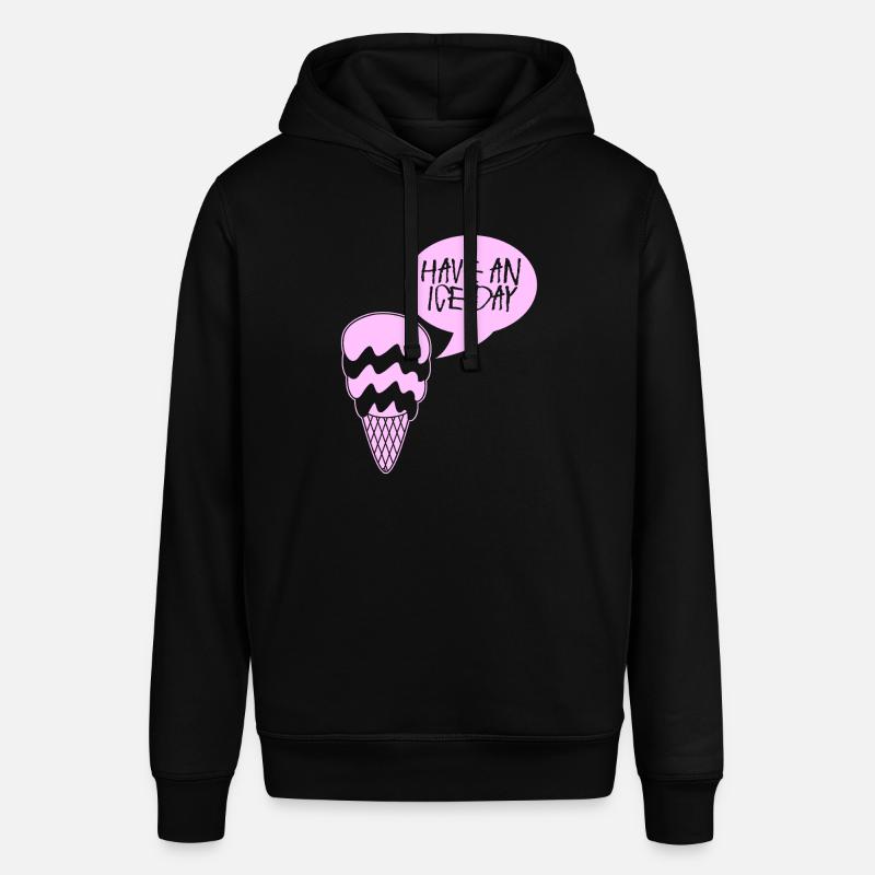 Eis Eisbecher Eiscreme - Stanley/Stella Unisex Hoodie SOUNDER - Schwarz