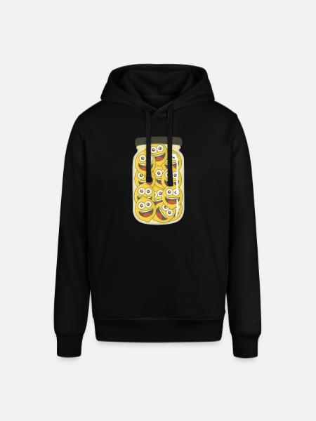 Zitronen im Glas Zitrone - Stanley/Stella Unisex Hoodie SOUNDER - Schwarz