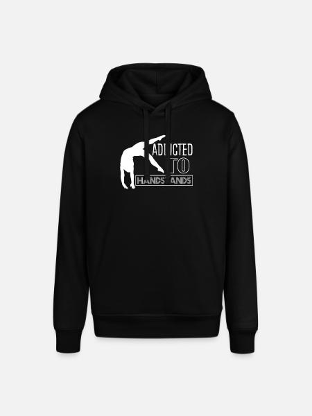 Handstand Gymnastics Gymnast Handstands - Stanley/Stella SOUNDER Unisex Hoodie - black