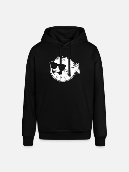 Puffer Fish Sunglasses Pufferfish - Stanley/Stella SOUNDER Unisex Hoodie - black
