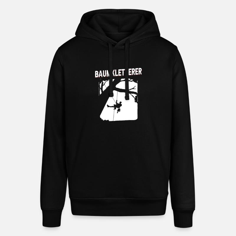 Baumklettern Baumpfleger Arborist Baumkletterer - Stanley/Stella Unisex Hoodie SOUNDER - Schwarz