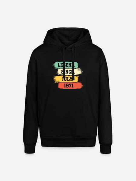 Legend since July 1971 - Stanley/Stella Unisex Hoodie SOUNDER - Schwarz