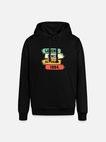 Legend since October 1984 - Stanley/Stella Unisex Hoodie SOUNDER - Schwarz