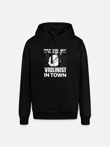 Violon Violon Drôle - Sweat à capuche SOUNDER Stanley/Stella Unisexe - noir