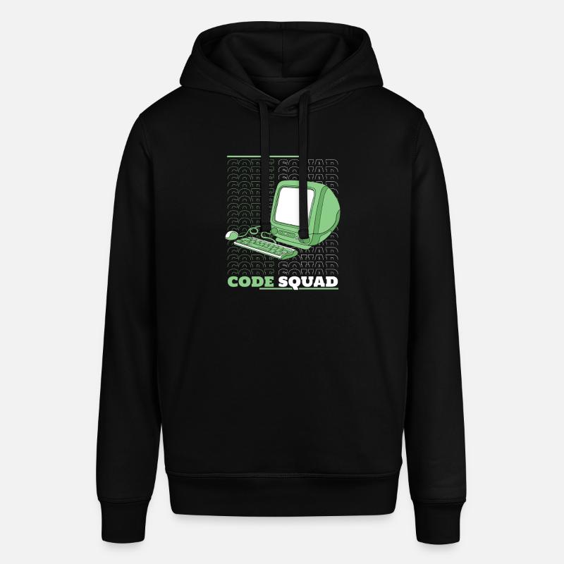 Developer Coder Programmer Calculator - Stanley/Stella SOUNDER Unisex Hoodie - black