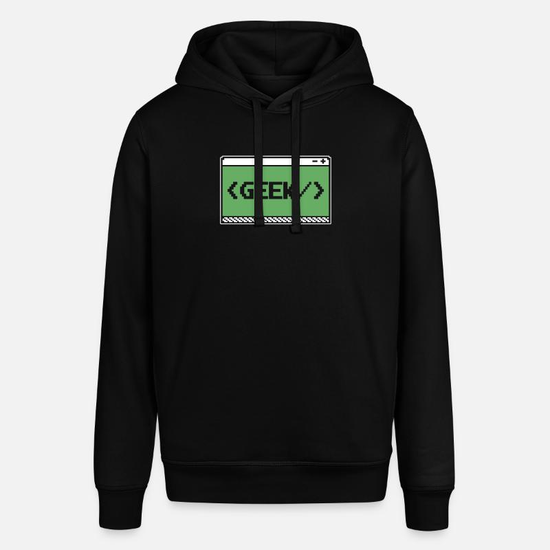 Developer Coder Programmer Geek - Stanley/Stella SOUNDER Unisex Hoodie - black