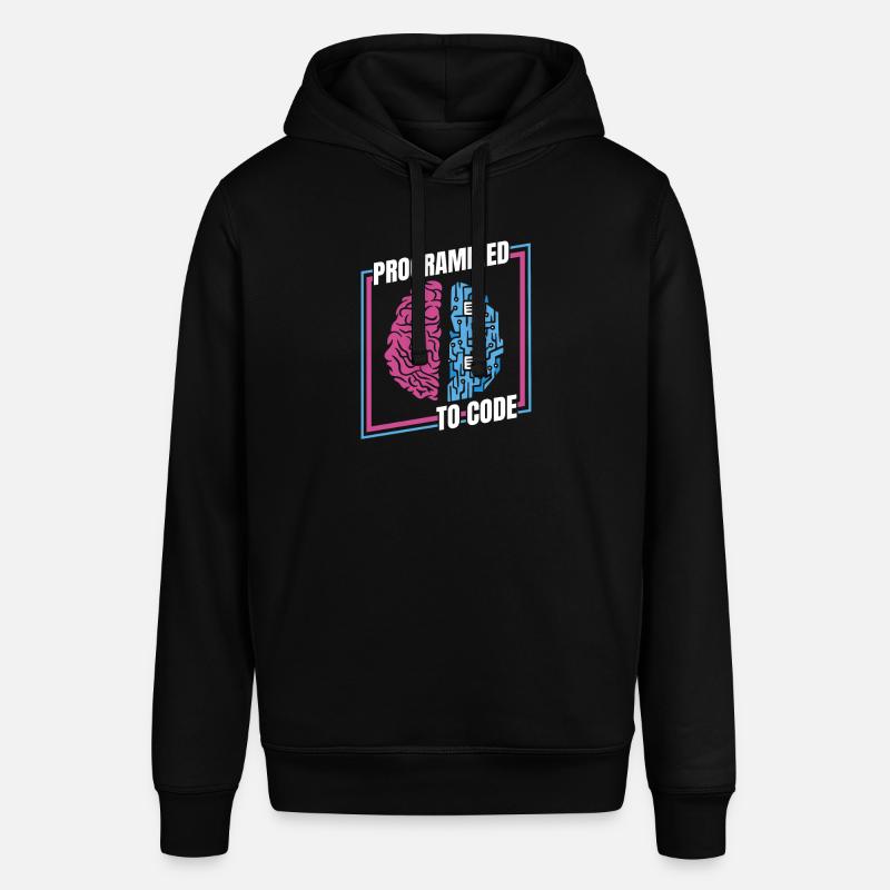 Entwickler Coder Programmierer Gehirn - Stanley/Stella Unisex Hoodie SOUNDER - Schwarz