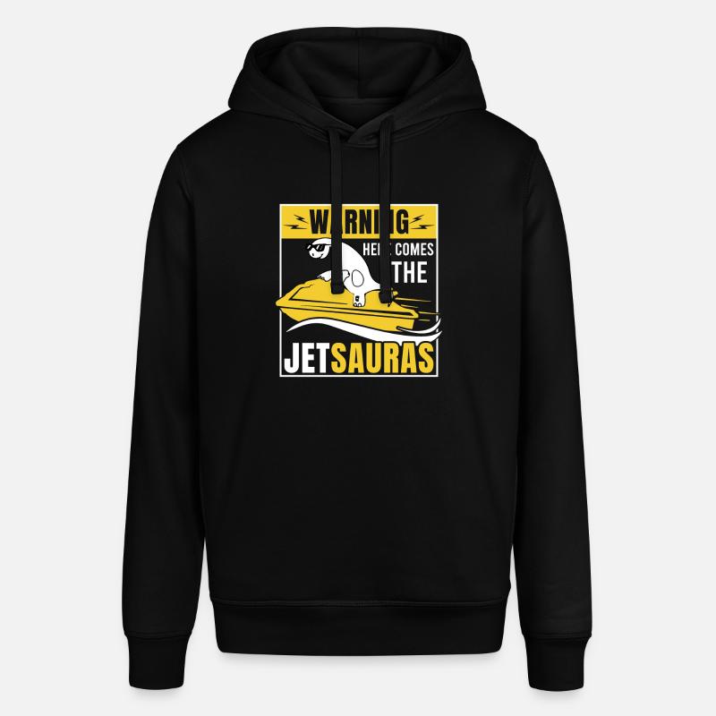 Attention: Voici le Jetsaurus - Sweat à capuche SOUNDER Stanley/Stella Unisexe - noir