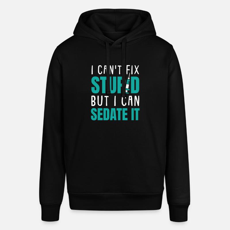 Infirmier - Sweat à capuche SOUNDER Stanley/Stella Unisexe - noir