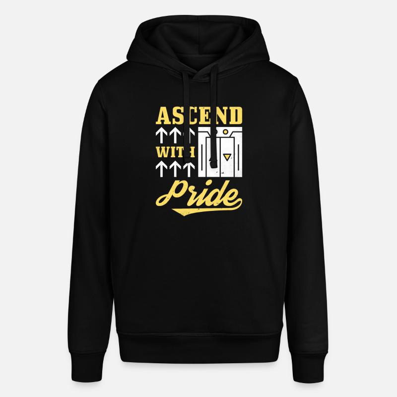 Ascenseur Ascenseur - Sweat à capuche SOUNDER Stanley/Stella Unisexe - noir