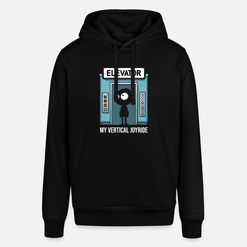 Ascenseur Ascenseur - Sweat à capuche SOUNDER Stanley/Stella Unisexe - noir