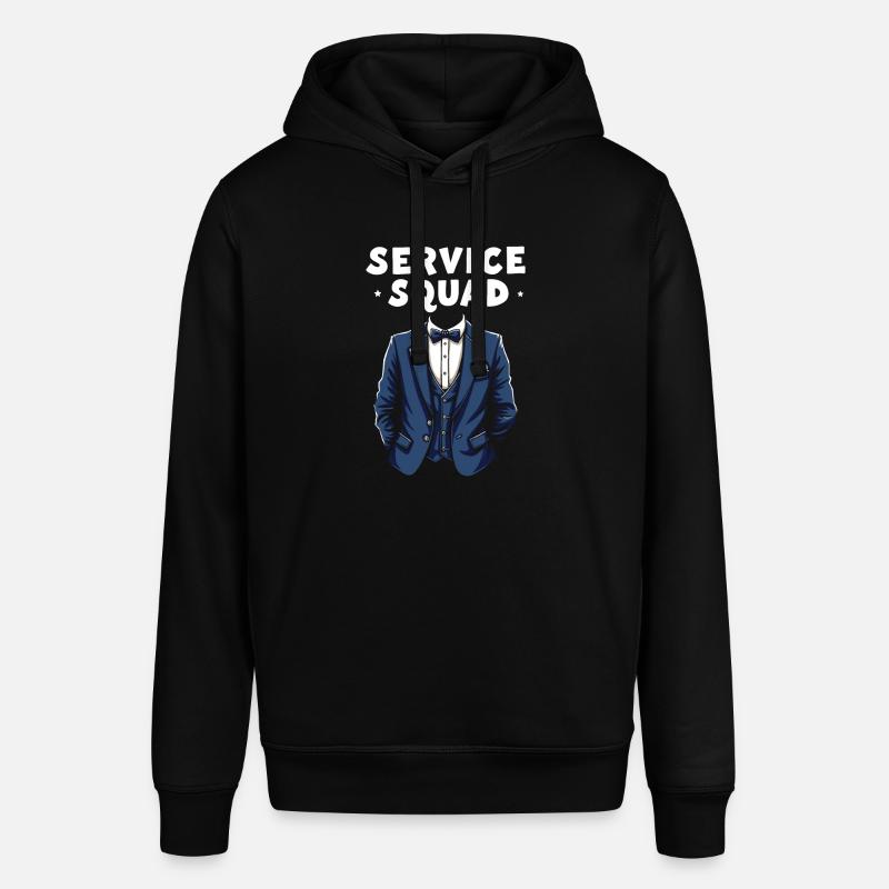 Escouade de majordome - Sweat à capuche SOUNDER Stanley/Stella Unisexe - noir
