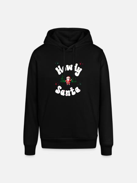 Howdy Santa Weihnachtsoutfit - Stanley/Stella Unisex Hoodie SOUNDER - Schwarz