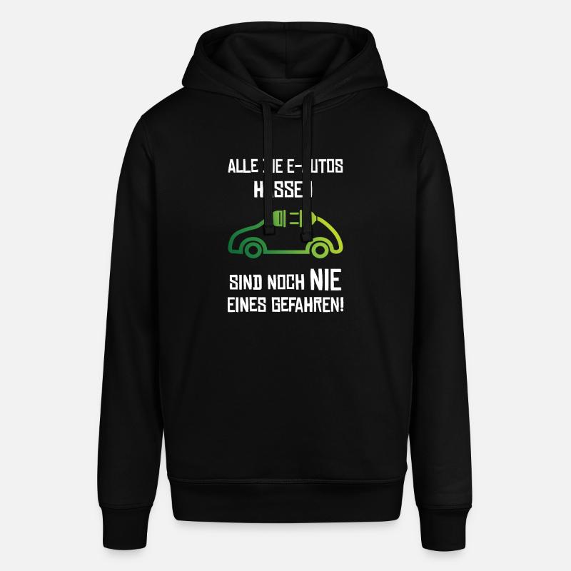 Elektroauto E-Auto Strom - Stanley/Stella Unisex Hoodie SOUNDER - Schwarz