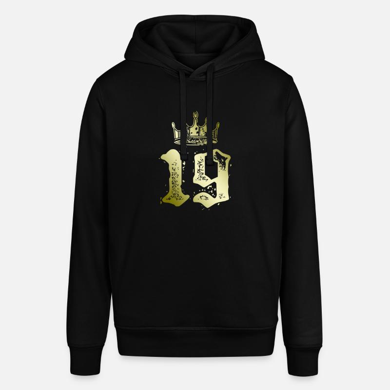 19 Couronne numérique - Sweat à capuche SOUNDER Stanley/Stella Unisexe - noir